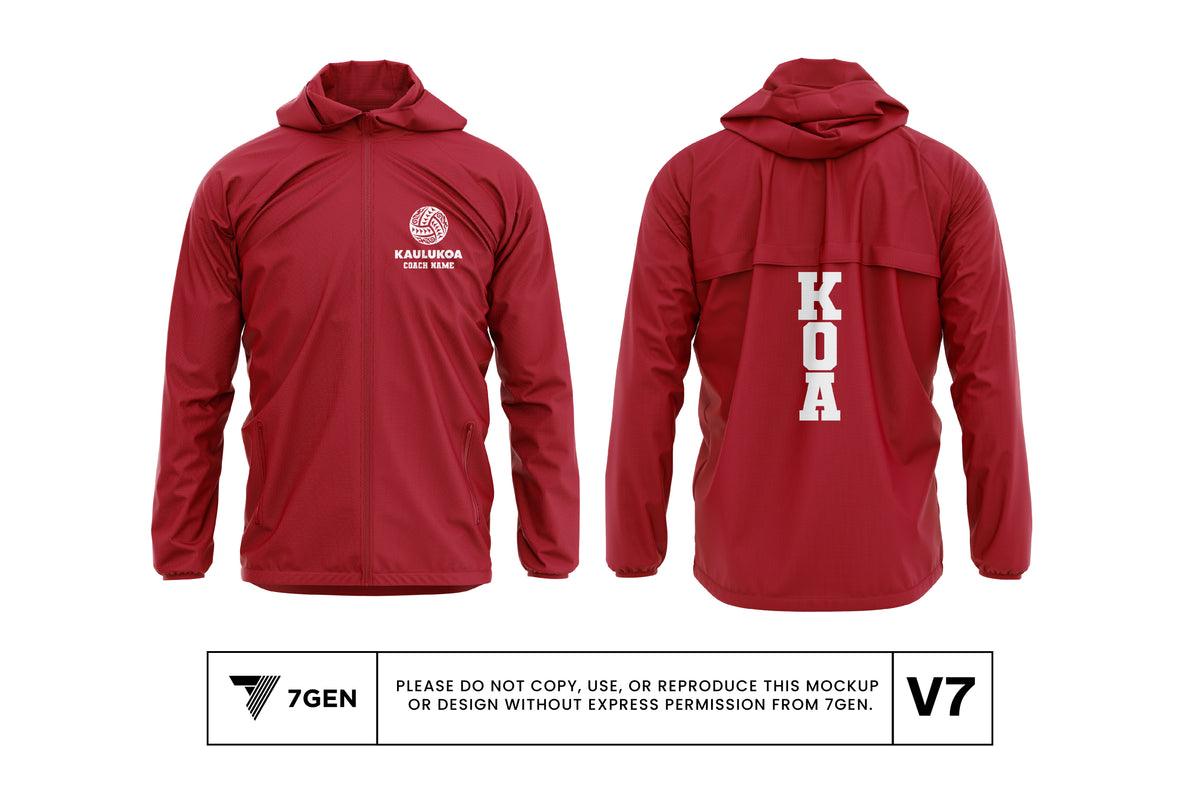 Koa Tech Jacket - Red