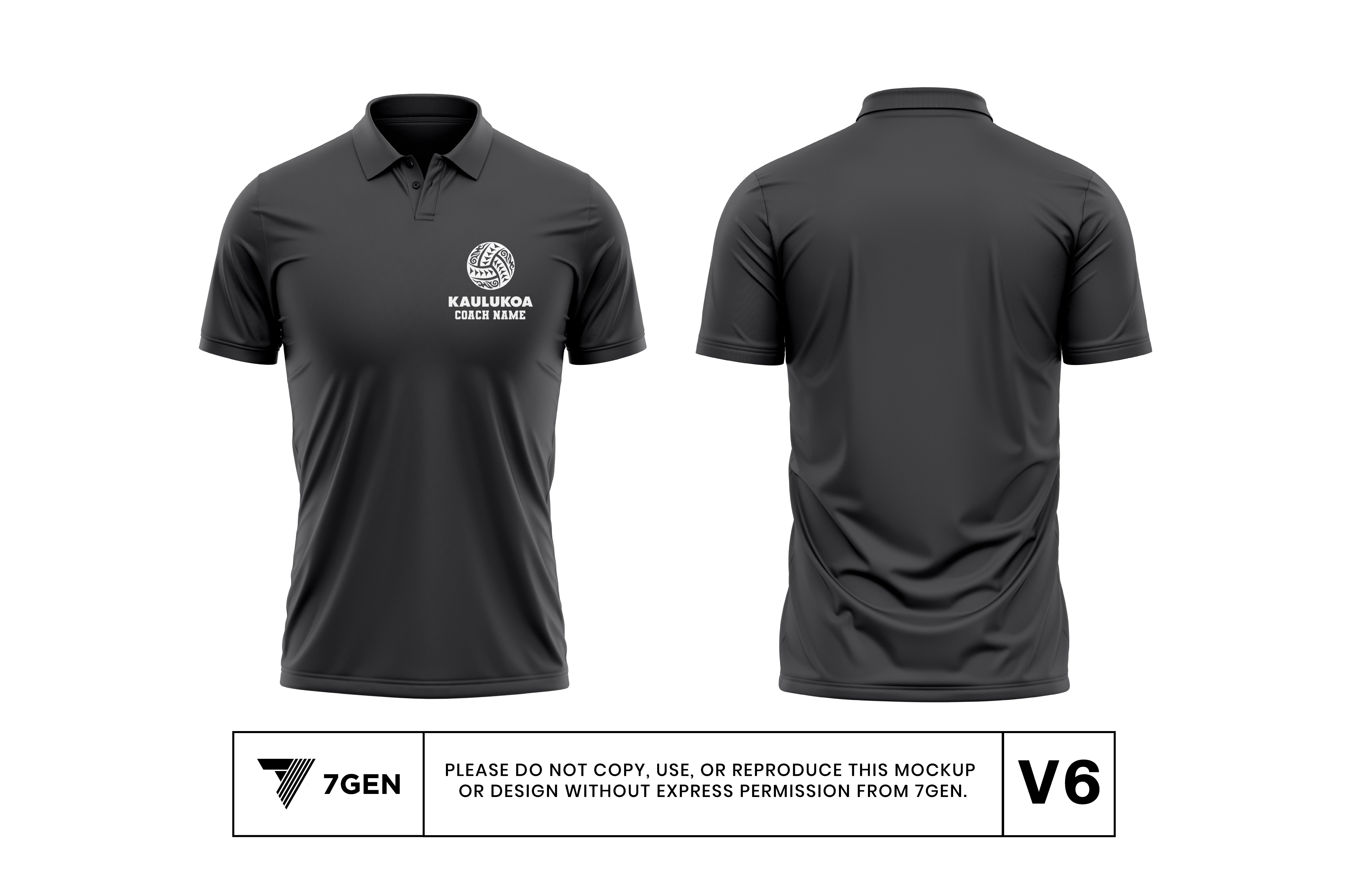 Koa Men's Polo - Grey