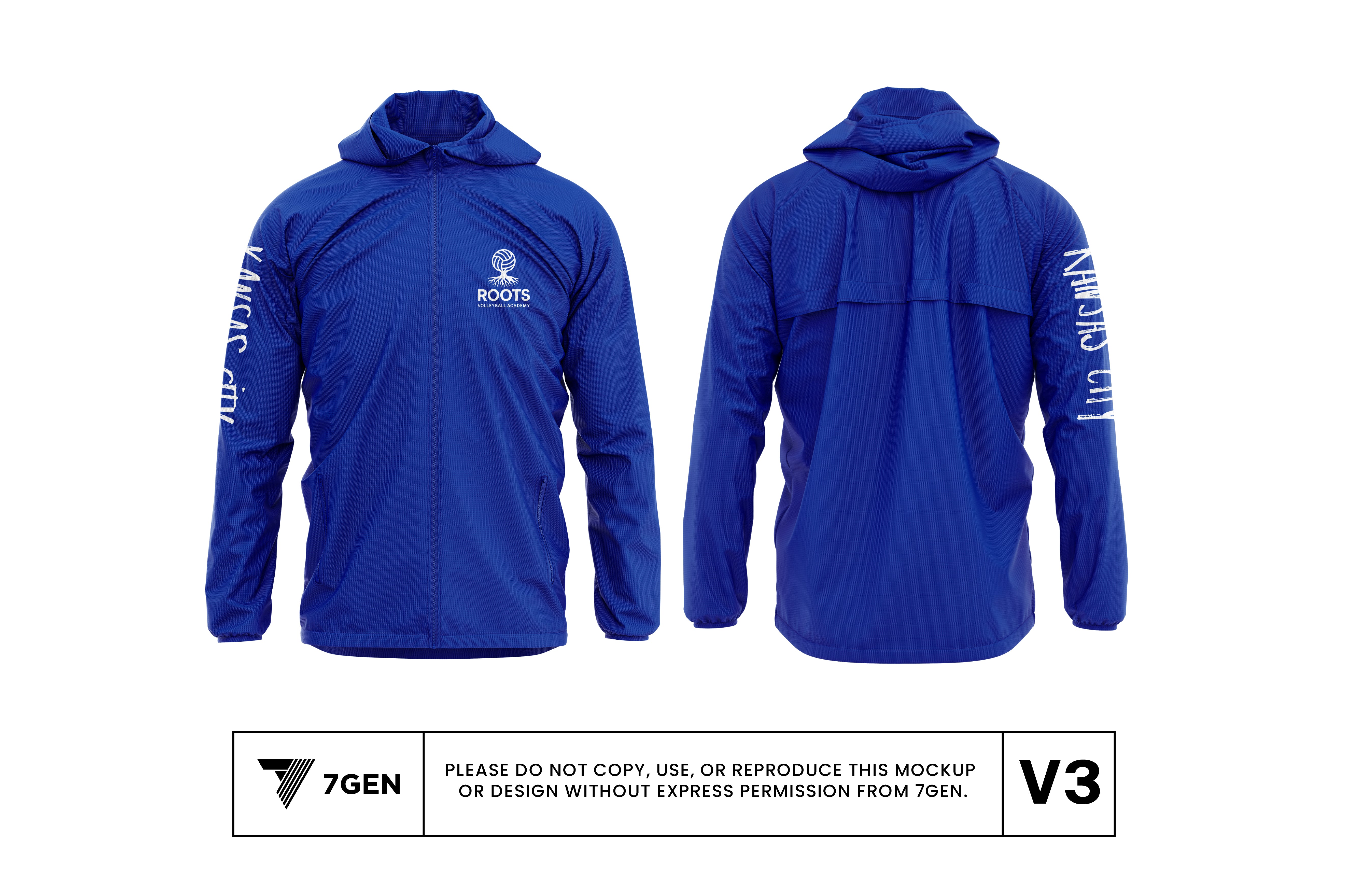 Tech Jacket (Blue)