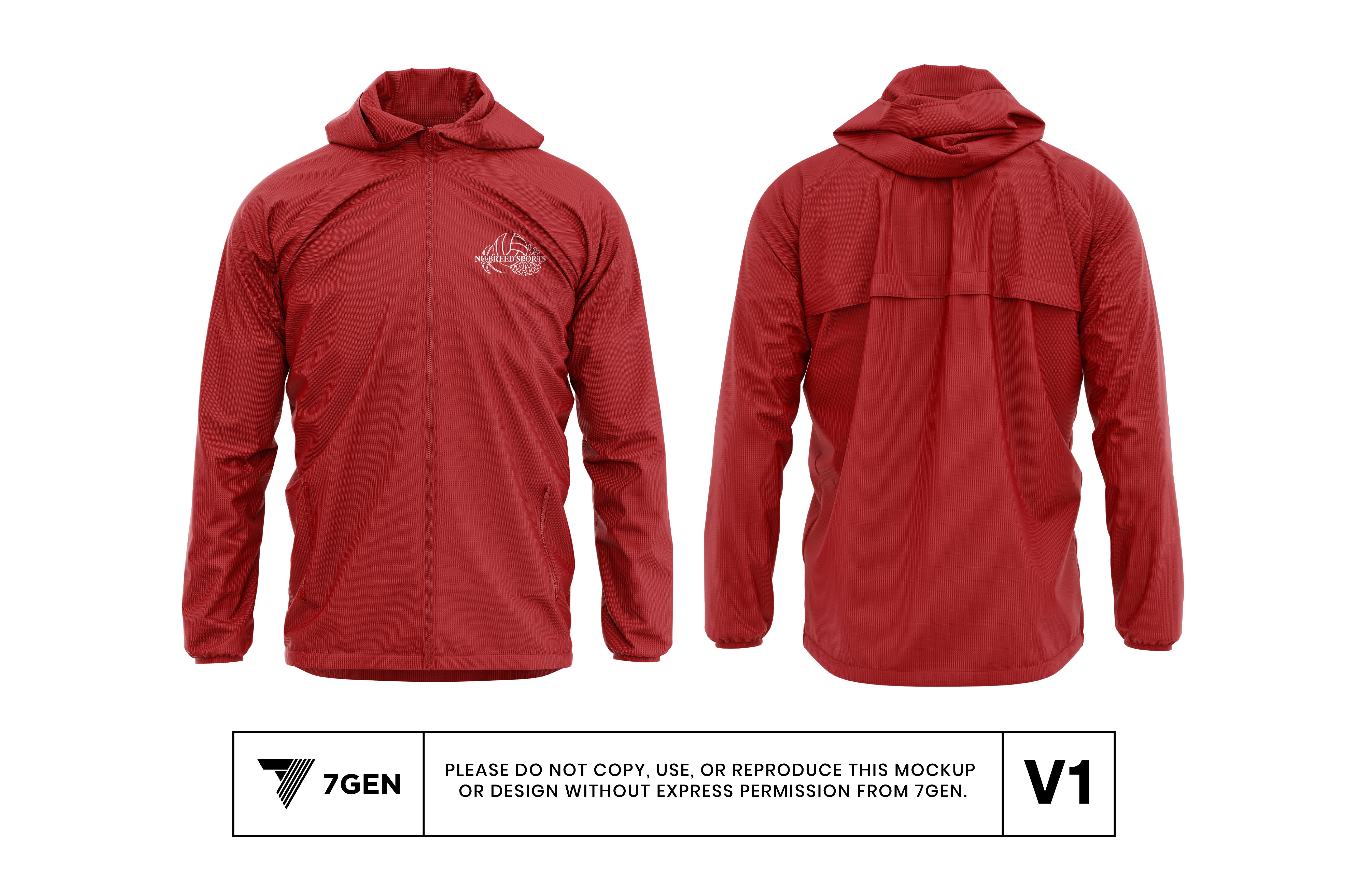 Tech Jacket - Red