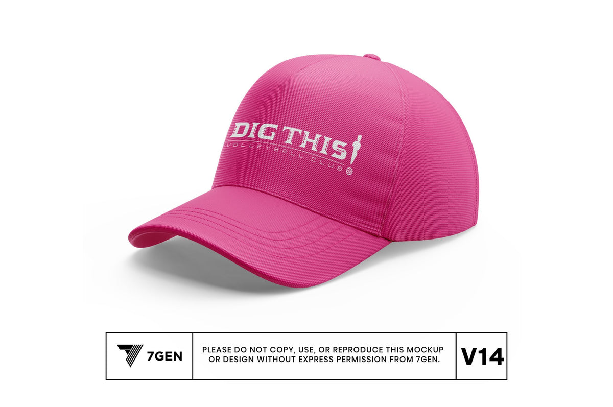 Solid Pink Hat - FlexFit