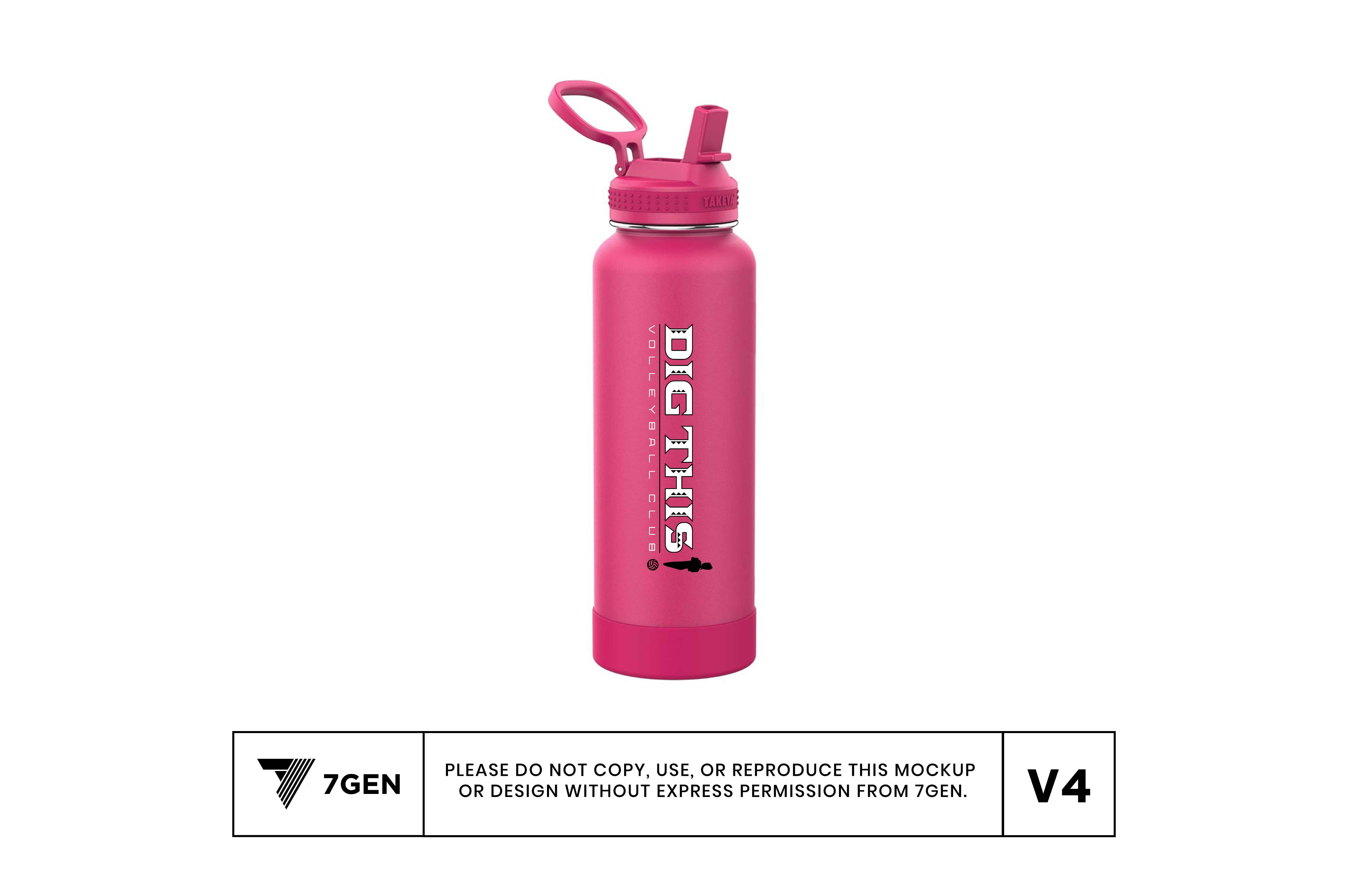 Water Bottle - Pink
