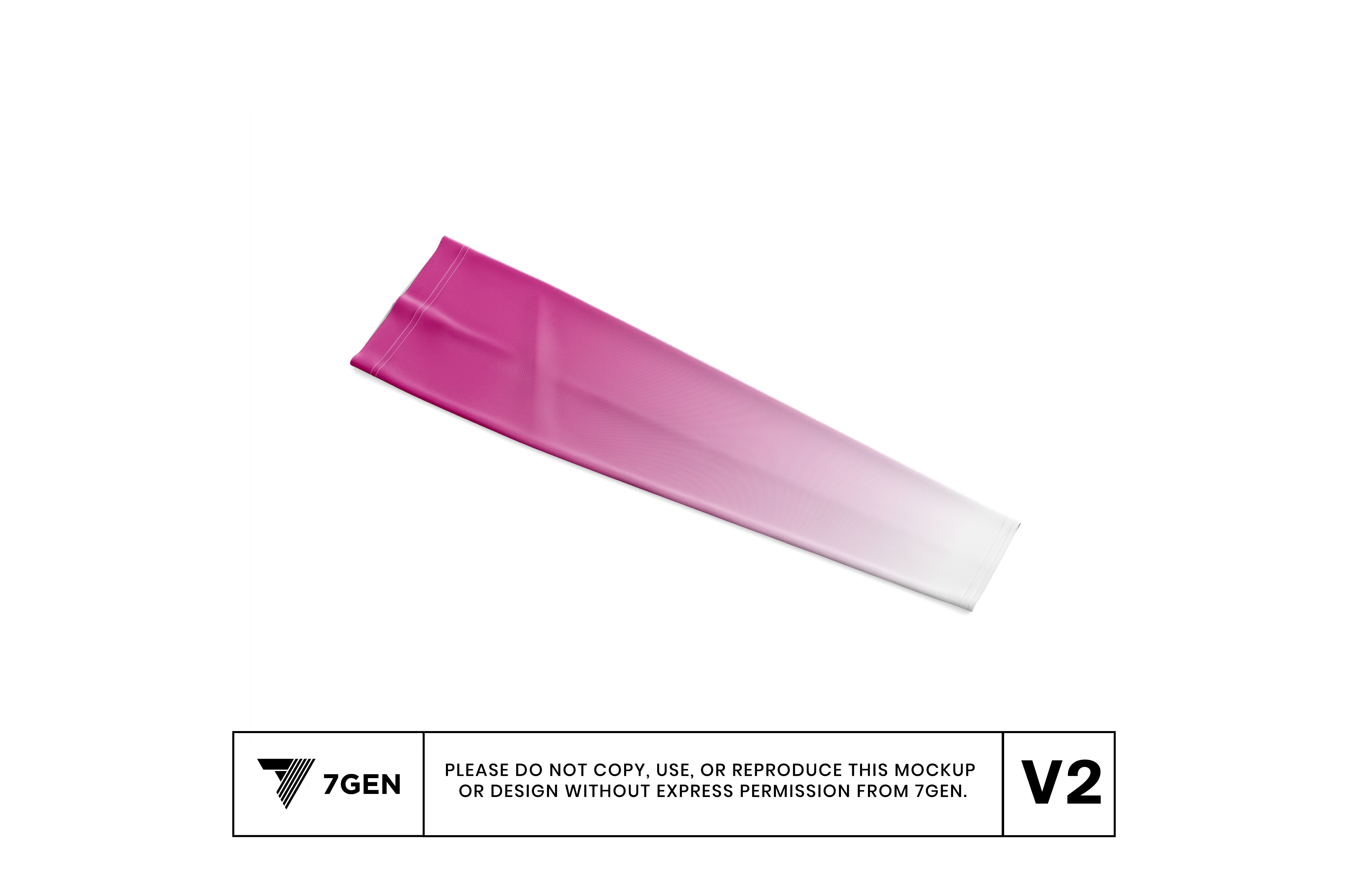 Arm Sleeves - Pink/White