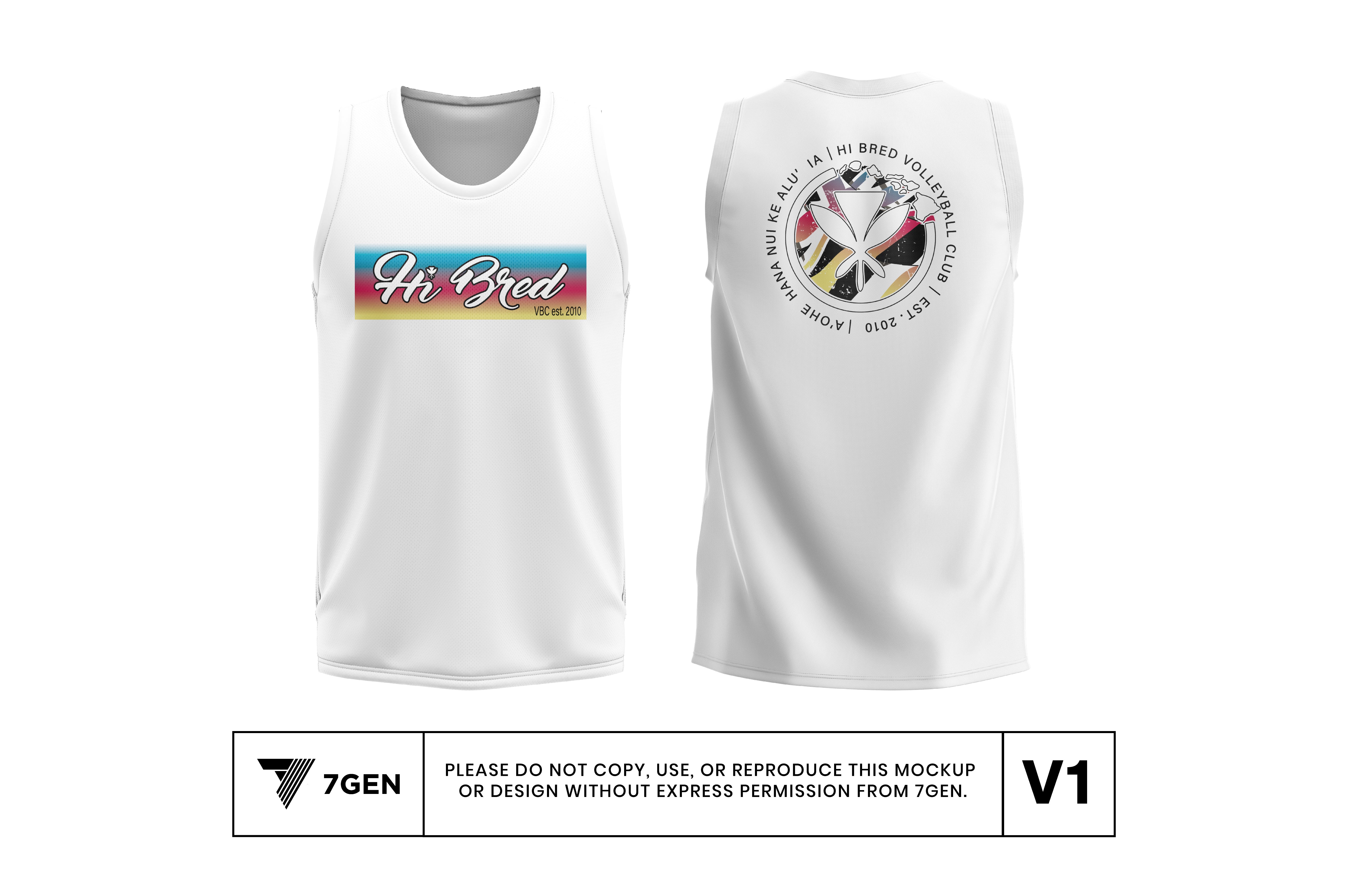 Tank Top - White (Men's)