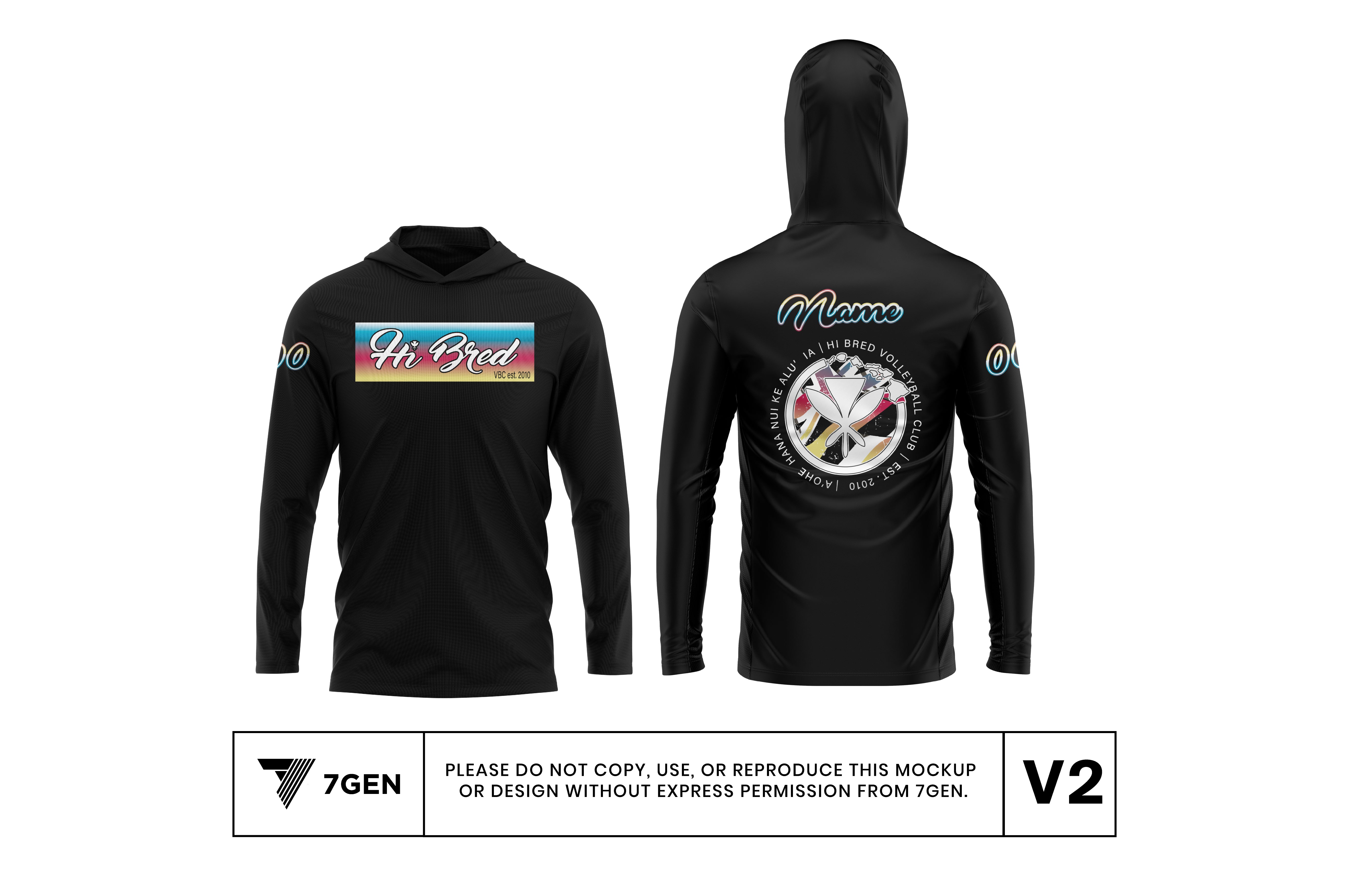 Hooded LS - Black