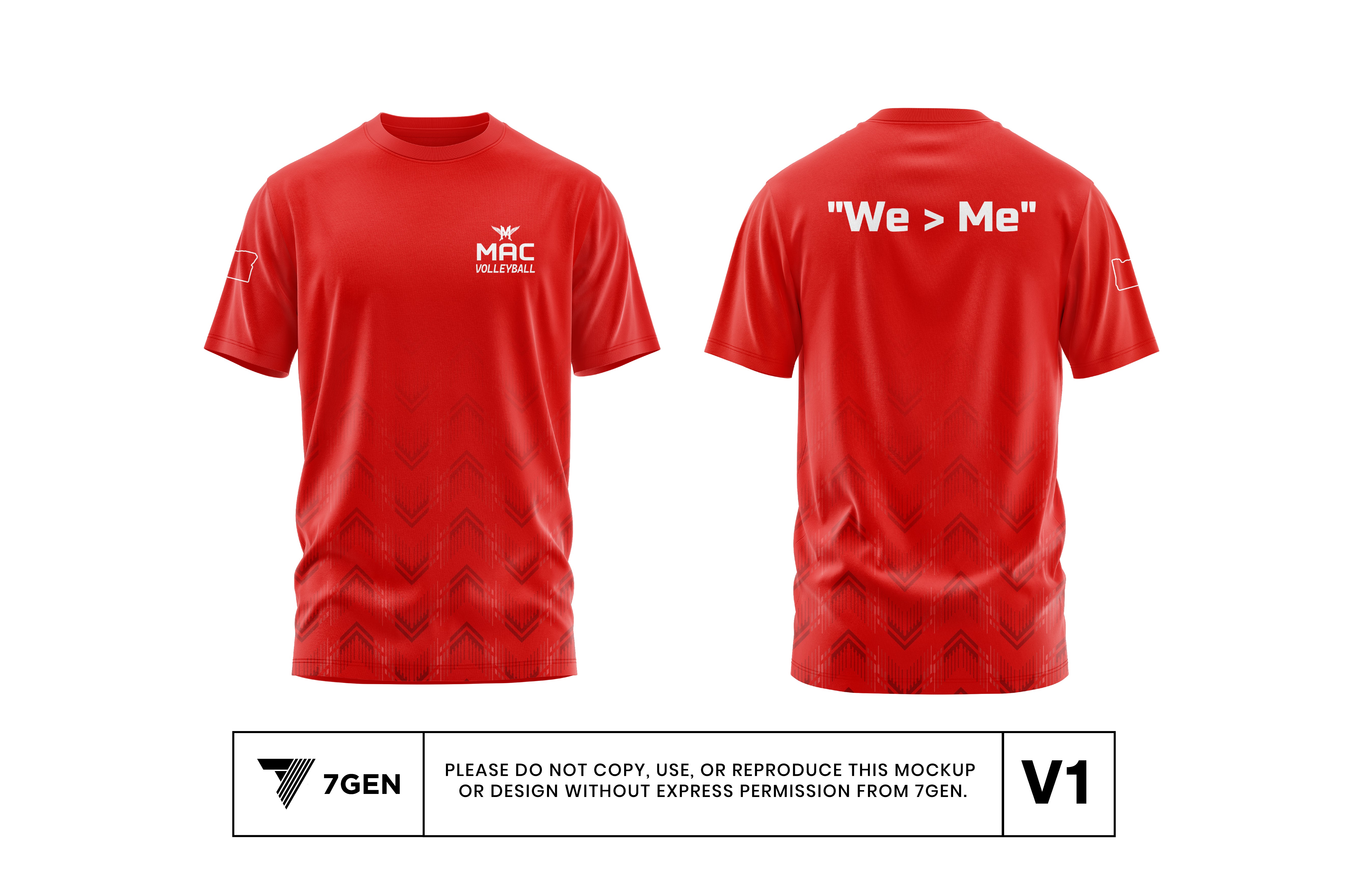 SS Practice Shirt - Red