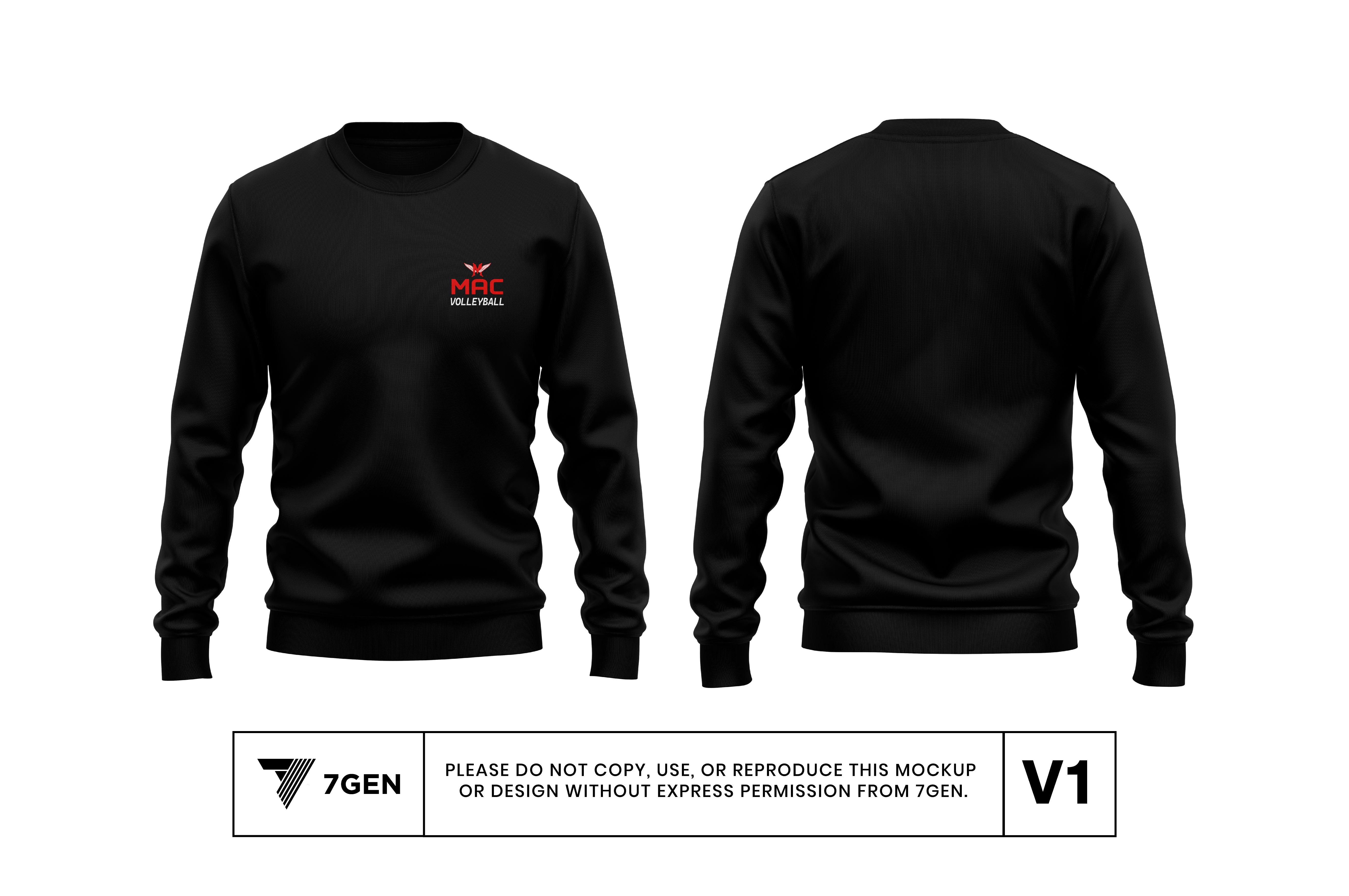 Unisex Crewneck Sweatshirt - Black