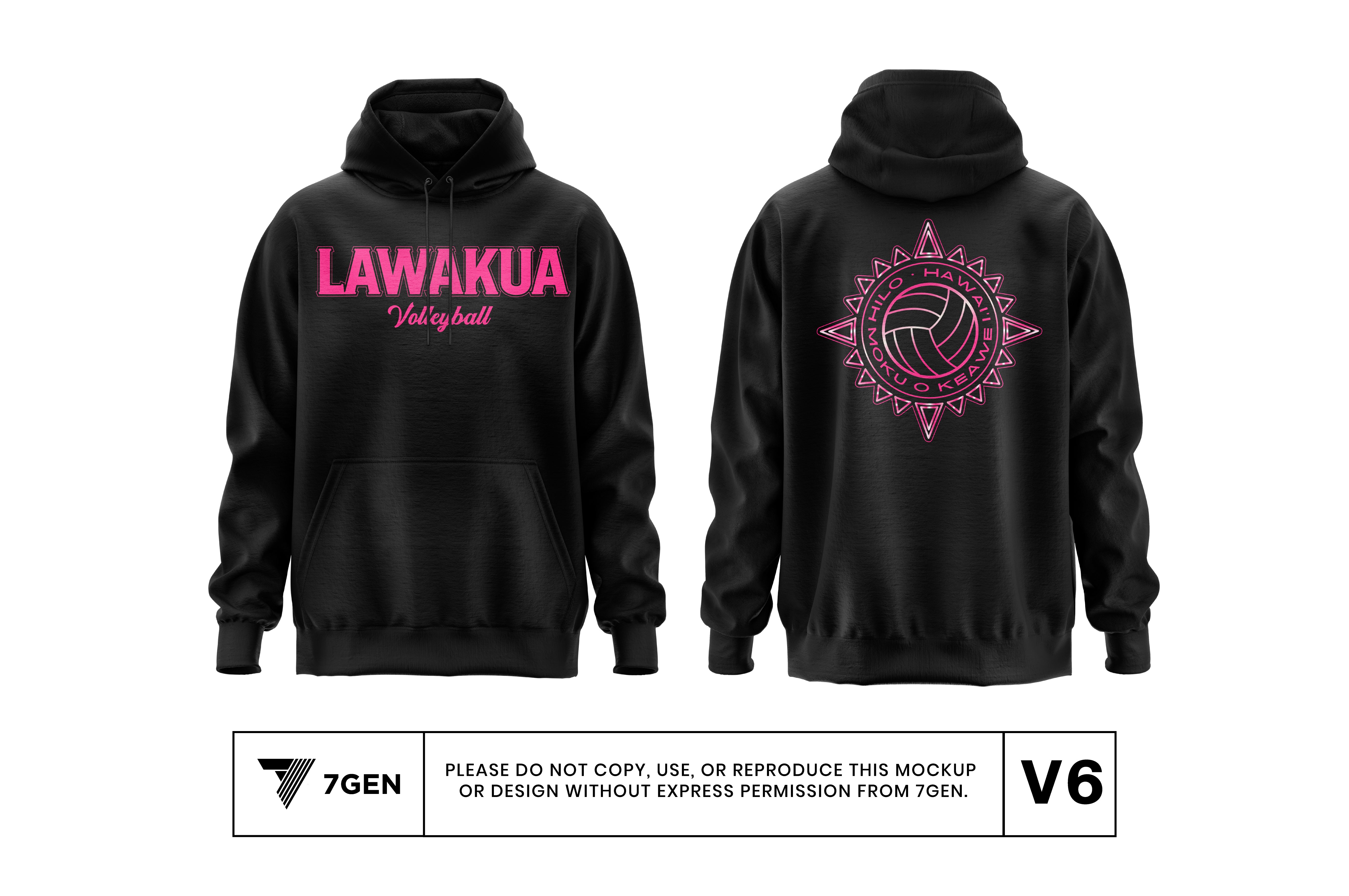 Black/Pink - Hoodie