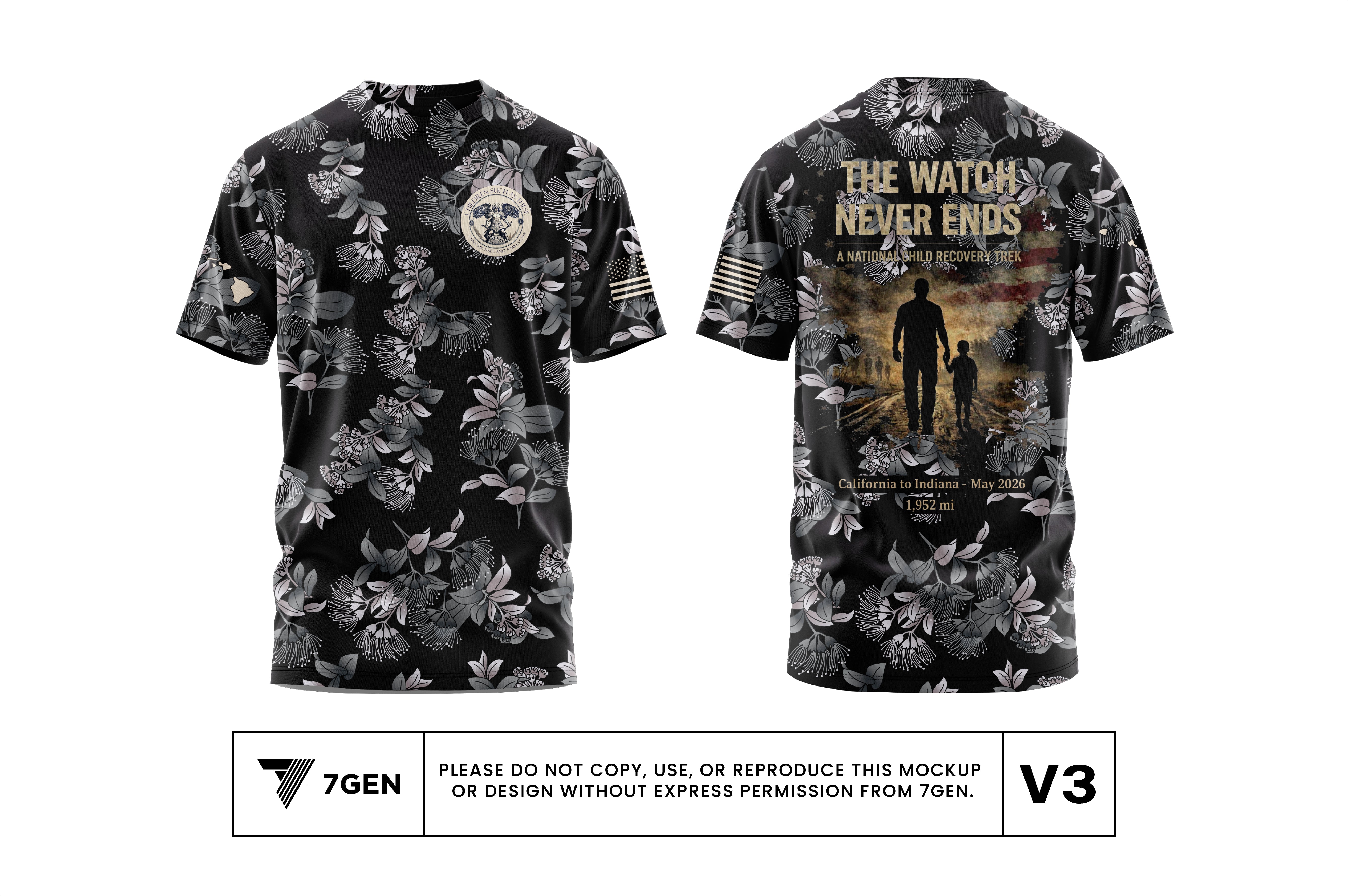 Unisex Short Sleeve Shirt - V3