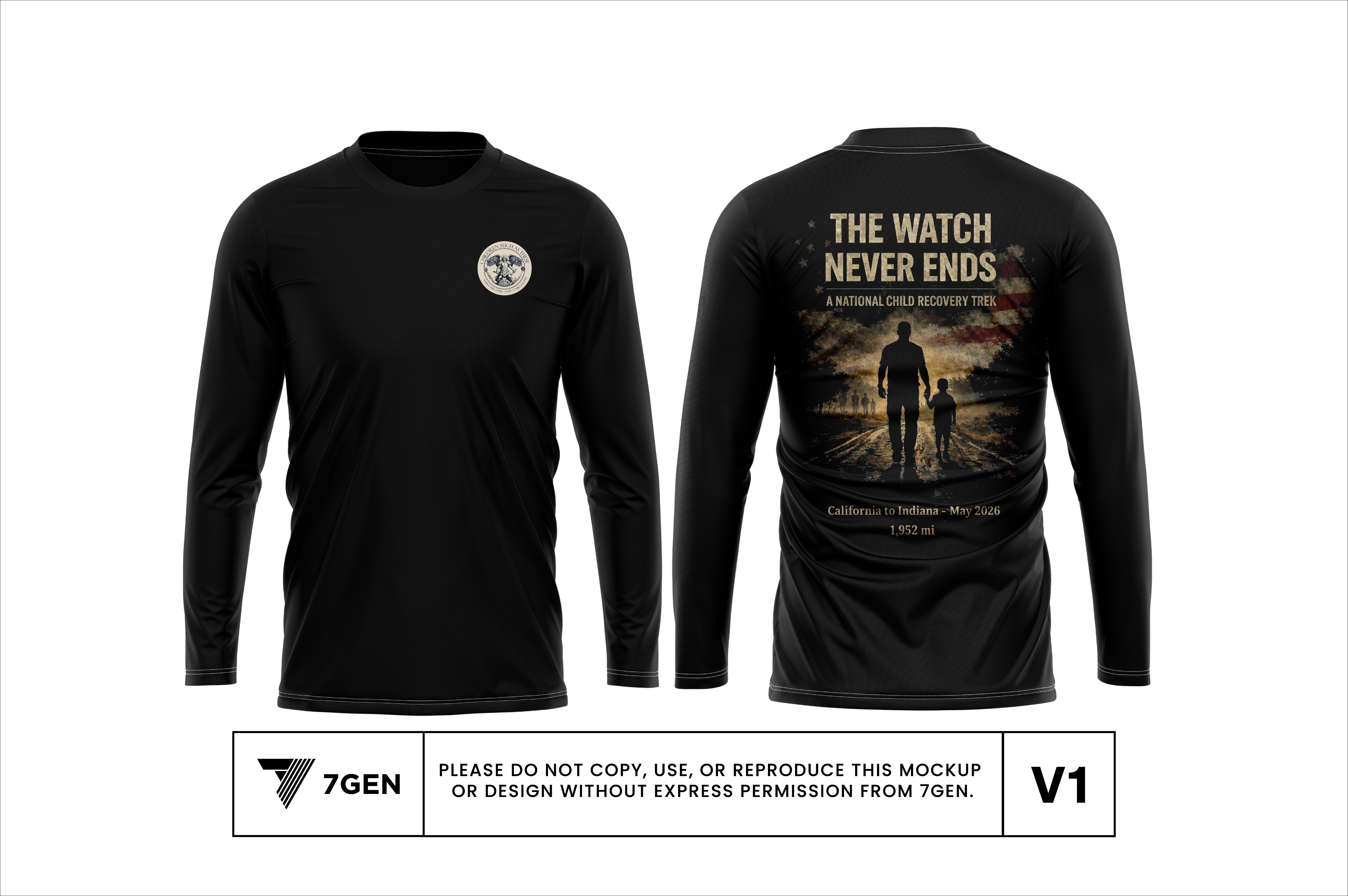 Unisex Long Sleeve Shirt - V1