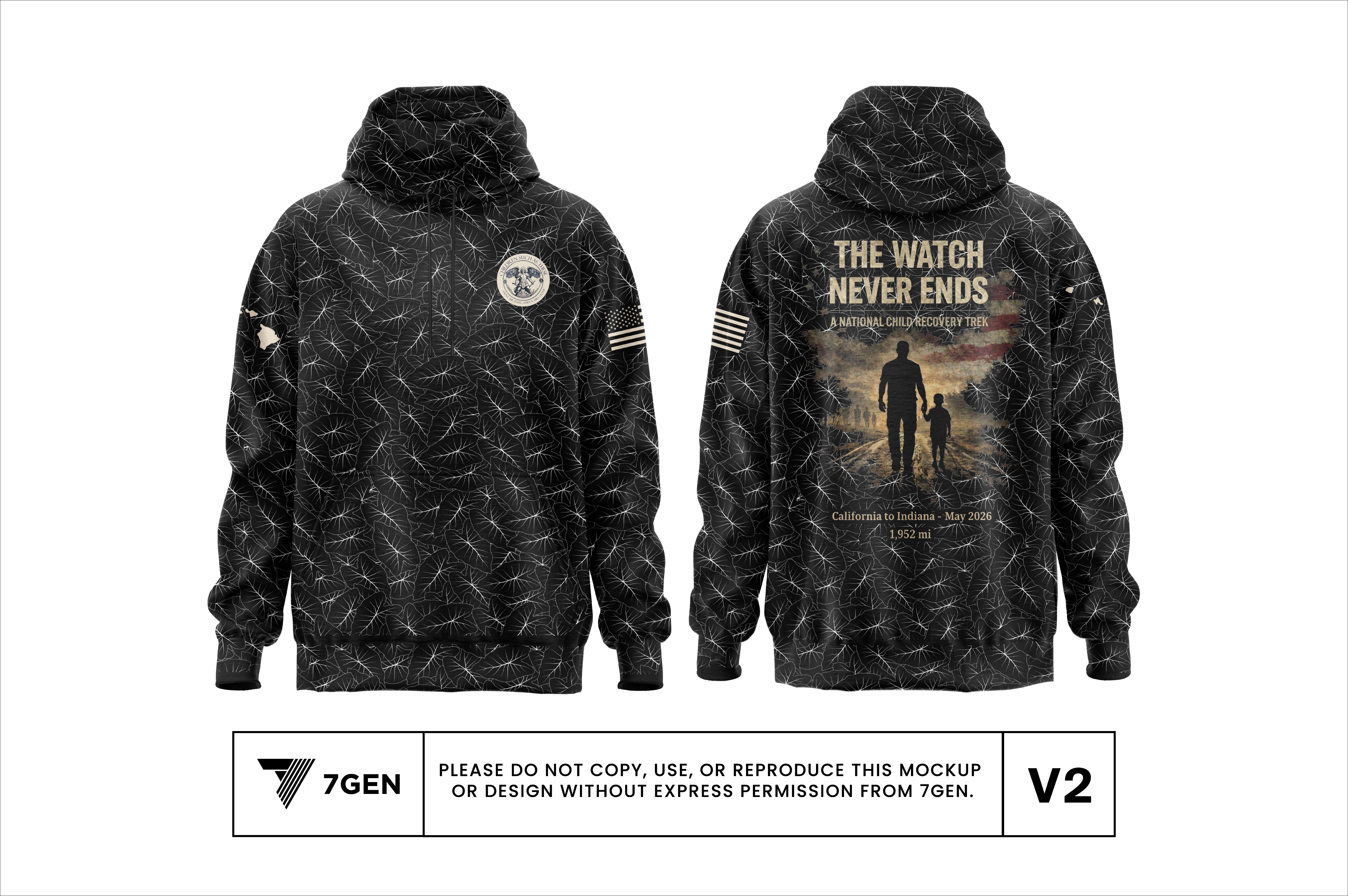 Unisex Pullover Hoodie - V2