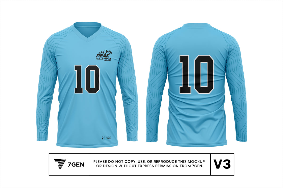 Blue LS Jersey PRO