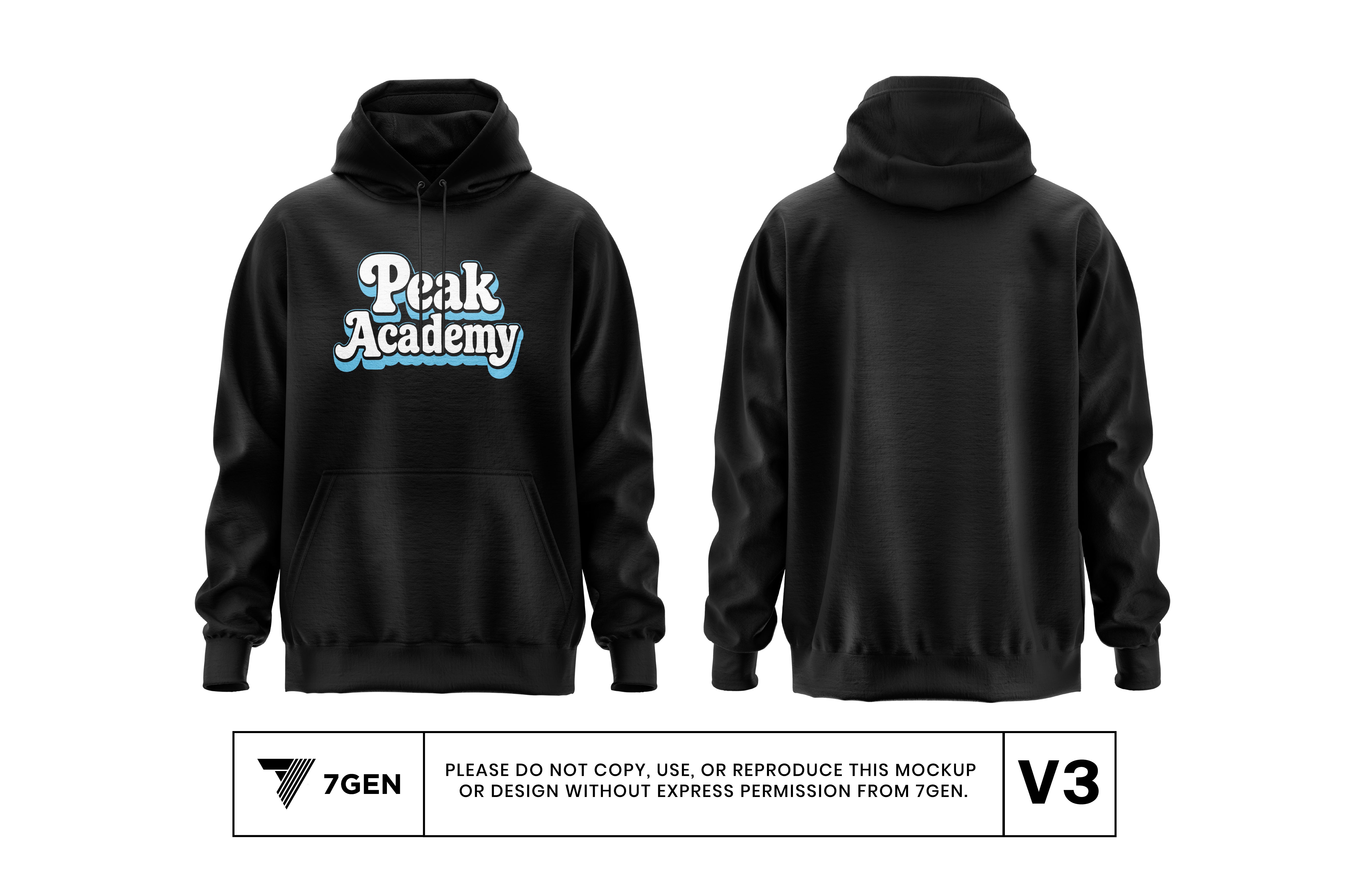 Retro Font Hoodie