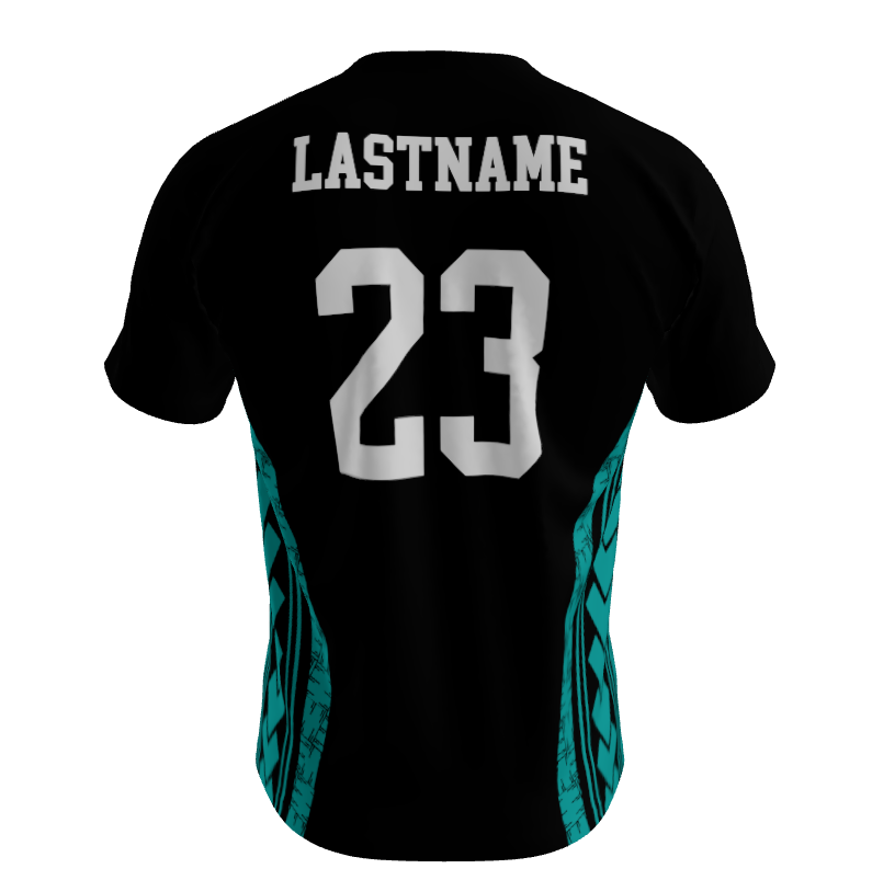 Short Sleeve Shirt - Black/Tribal