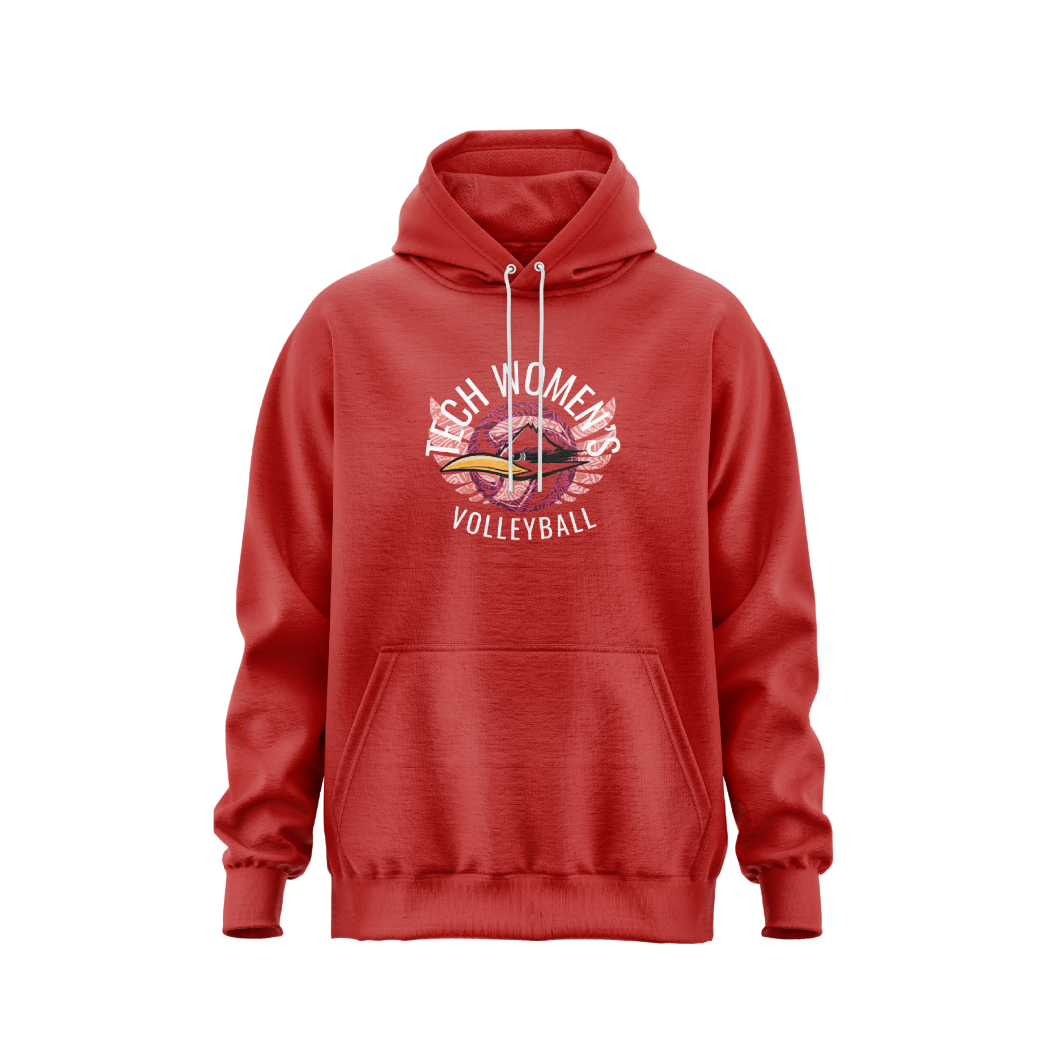 Unisex Pullover Hoodie - Red