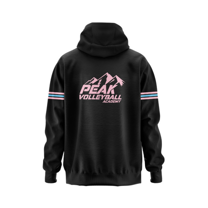 Unisex Pullover Hoodie - Black Stripes